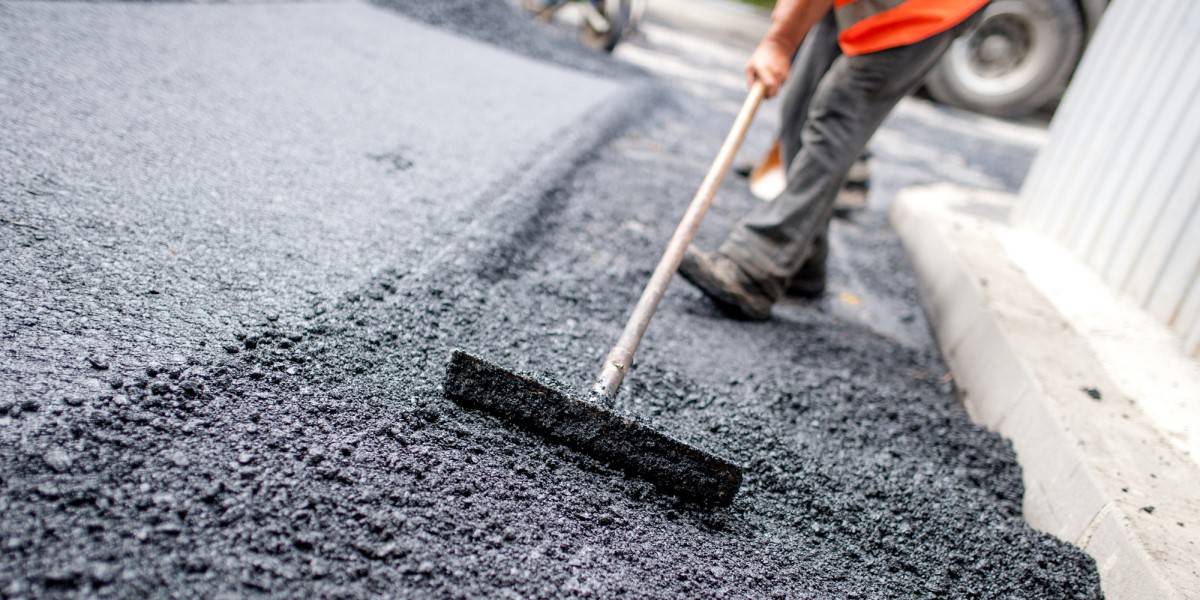 Raking Asphalt