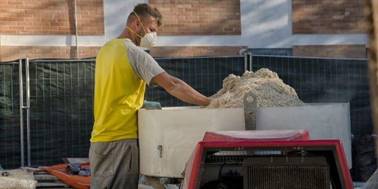 Mixing Hempcrete