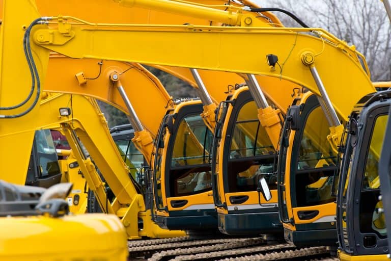 Yellow Construction Equipment